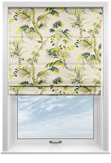 Analeigh, Citrus - Motorised Roman Blind